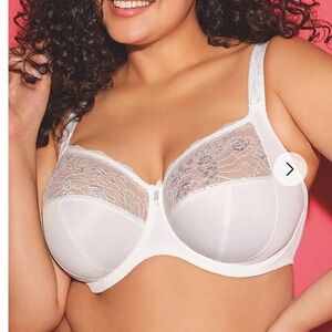 Elomi White Lace Bra